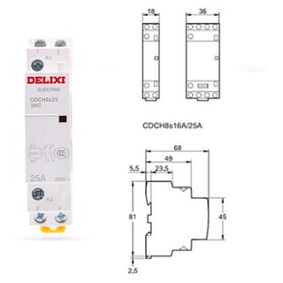 Khởi động từ 1 Pha 25A DELIXI