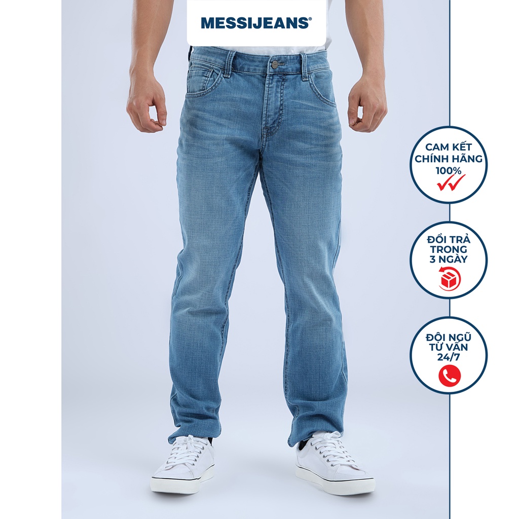 Quần Jeans Nam Ống Đứng MESSIJEANS MJB0157-21