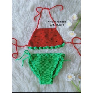 Bikini, đồ bơi dưa hấu cho bé