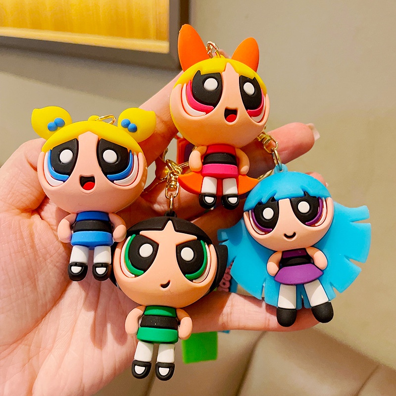 Hoạt Hình Móc Khóa Hình Các Nhân Vật Trong Phim powerpuff girls