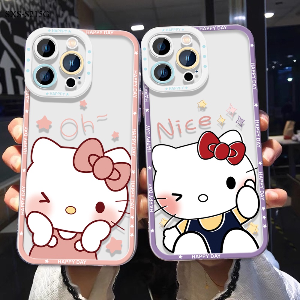Samsung Galaxy S22 S21 S20 FE Plus Ultra S22+ S21+ S20+ 5G Cho Ốp lưng điện thoại In Hình dễ thương Cute Cat