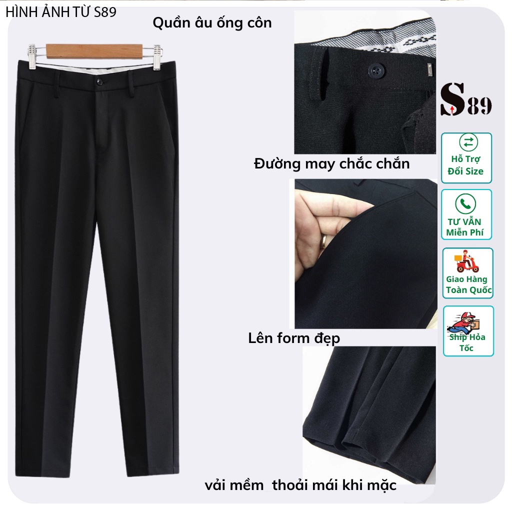 Quần tây nam T-Max nhiều màu vải co giãn nhẹ dể phối đồ - thơi trang nam trẻ trung căn bản S89