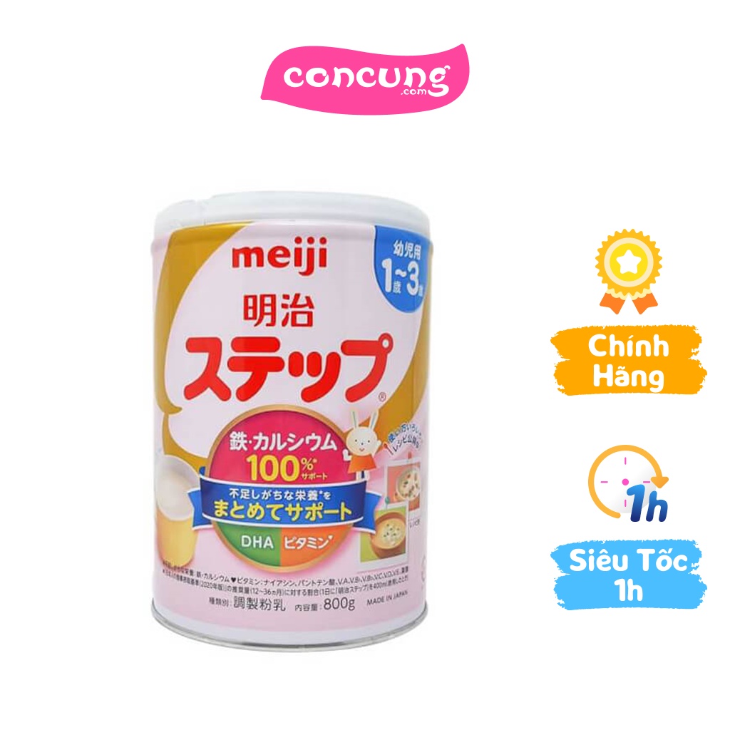 Sữa Meiji nội địa Step cho bé 1-3 tuổi 800g