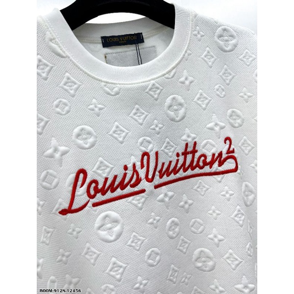 Áo phông vân nổi thêu chữ về mẫu thun mới tinh tình tình, hàng hot cho hè này_9128