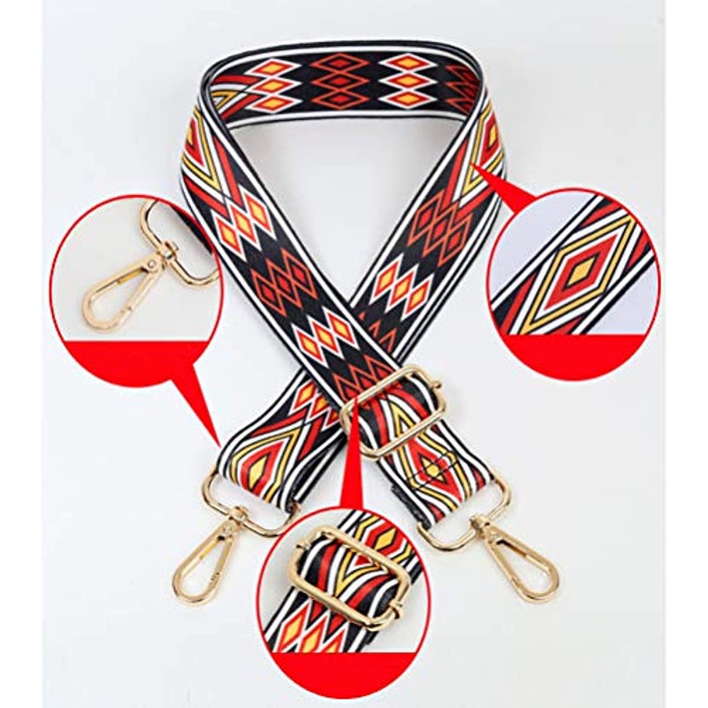 Dây Đeo Túi Xách Bản Rộng 3.8Cm 80-140 cm Tùy Chỉnh DIY JP5