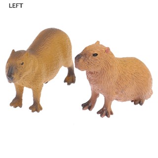 Đồ chơi mô hình mini dễ thương hoang dã mô phỏng động vật hoang dã capybara sưu tầm món quà