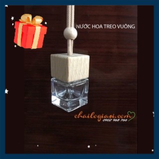 CHAI ĐỰNG NƯỚC HOA TREO HÌNH VUÔNG
