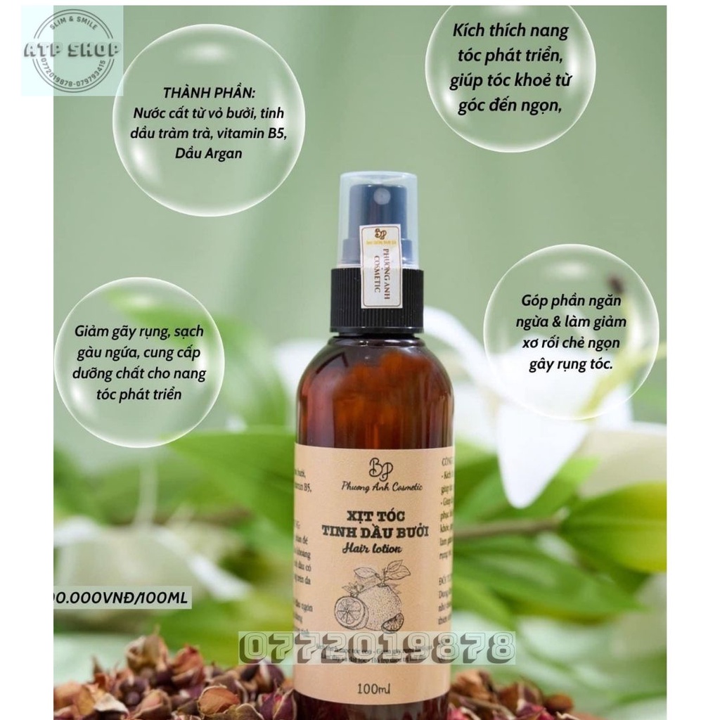XỊT BƯỞI KÍCH MỌC TÓC