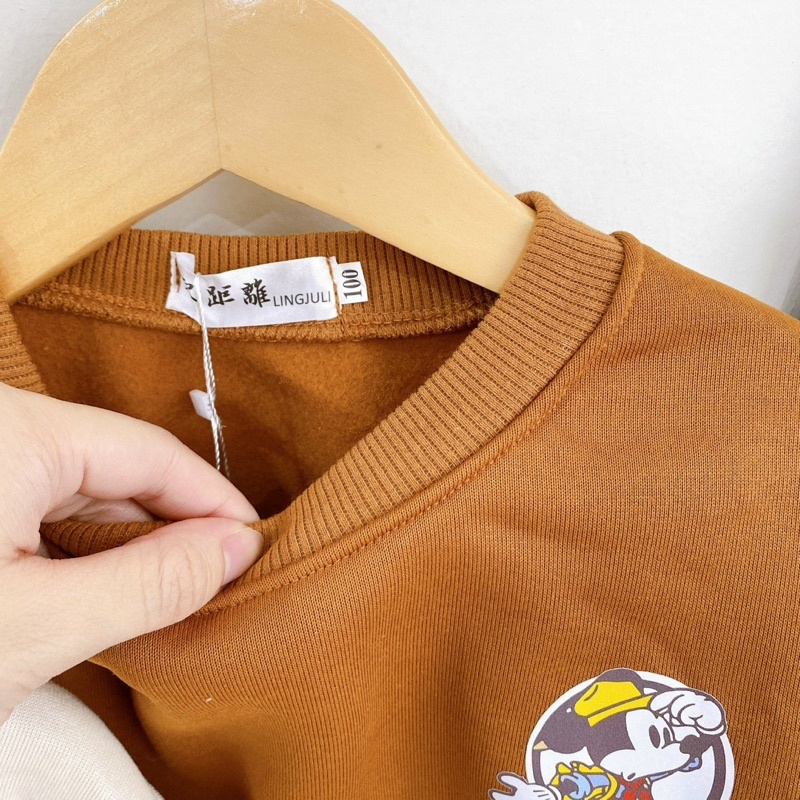 Áo nỉ bông cho Bé