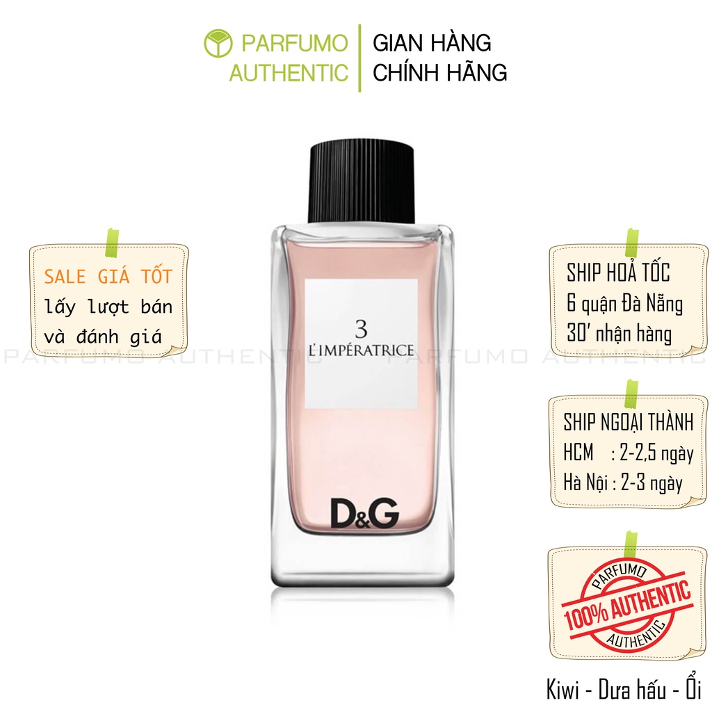 Nước hoa Dolce & Gabbana 3 L'Imperatrice - Hương trái cây tươi mát