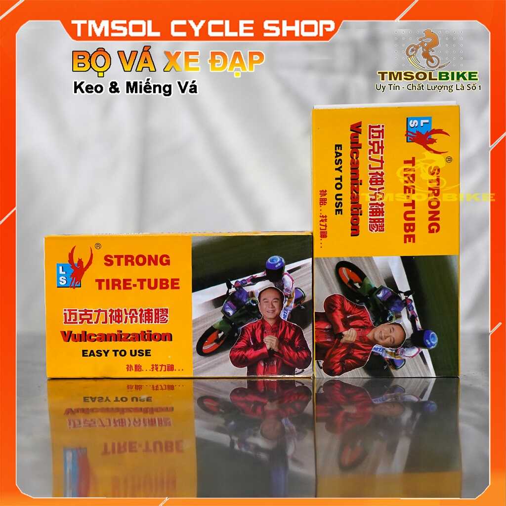 Bộ Keo + Miếng Vá Xe Đạp Keo Vá Xe Đạp Xe Máy