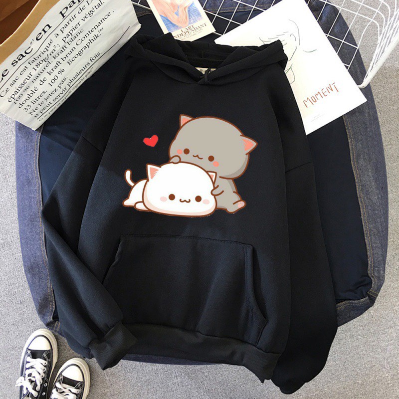 Áo khoác hoodie nỉ in gấu thả tim cute,Áo Khoác Thời Trang Nữ mẫu mới nhất 2019