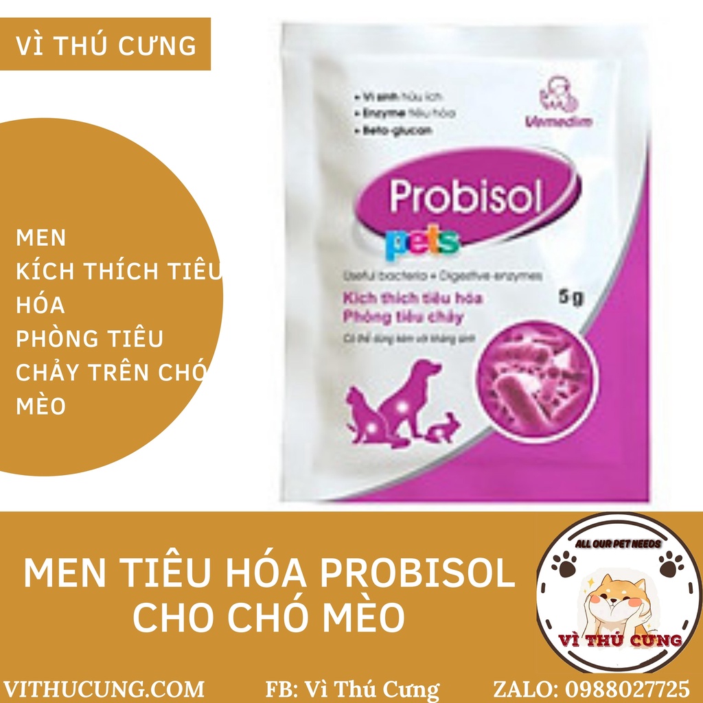 Men tiêu hóa Probio cho chó mèo