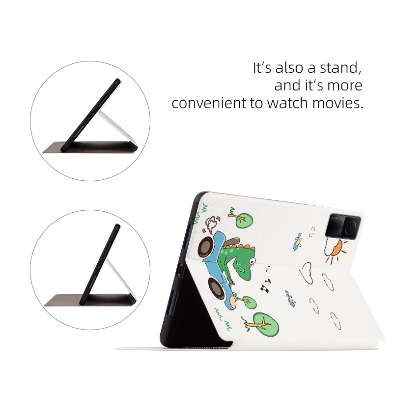 Ốp Máy Tính Bảng PU Nắp Gập Họa Tiết Hoạt Hình Dễ Thương Cho Xiaomi Redmi Pad  10.61 "RedmiPad 5G 4G VHU4254IN