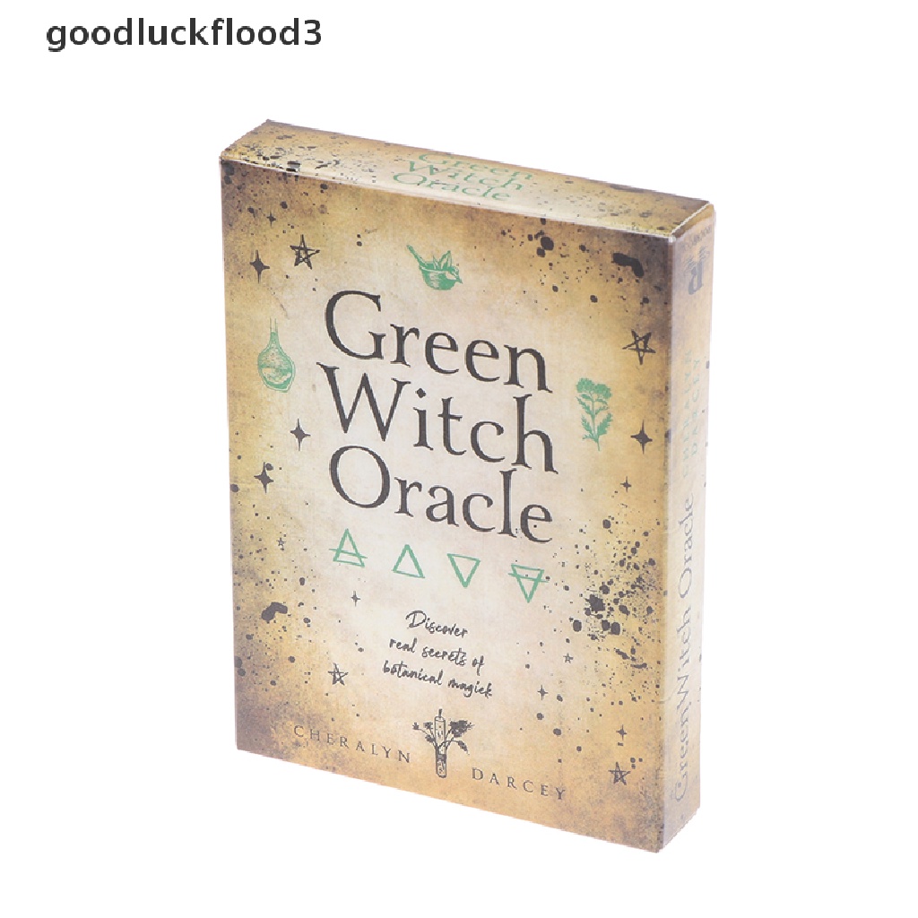 Bộ Bài Tarot Oracle Màu Xanh Lá Cây Dùng Hóa Trang Tiệc Gia Đình