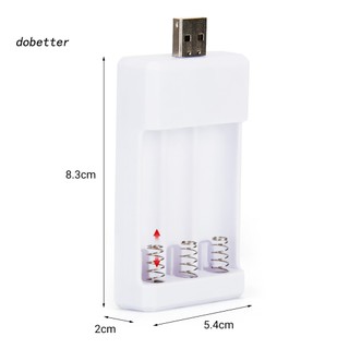 Bộ SạC Pin USB 3 Ngăn Cho Pin AA / AAA