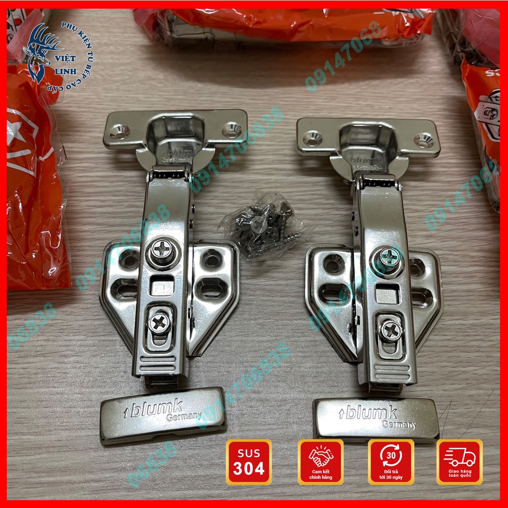 [CHÍNH HÃNG] Bản Lề Giảm Chấn Blum Cao Cấp Inox304 100% | BigBuy360 - bigbuy360.vn