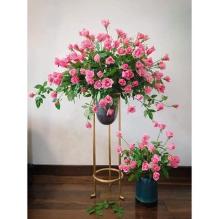 Chậu đồng cắm hoa