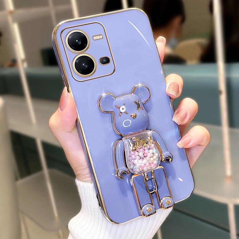 Ốp lưng VIVO V25 5g v25e 4g VIVO V25 PRO Ốp Điện Thoại Silicon Mềm Mịn Bảo Vệ Cho VIVO V25 5g v25e 4g VIVO V25 PRO DDTGZJ01 viền vuông cute