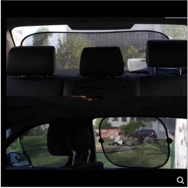 Tấm che nắng ô tô, tấm lưới che nắng chống tia UV gắn kính chắn gió ô tô, xe hơi