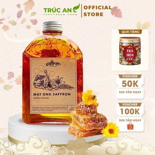 Mật ong ngâm Saffron Salam giúp ngủ ngon lọ thủy tinh 250ml thương hiệu Saffron Việt Nam