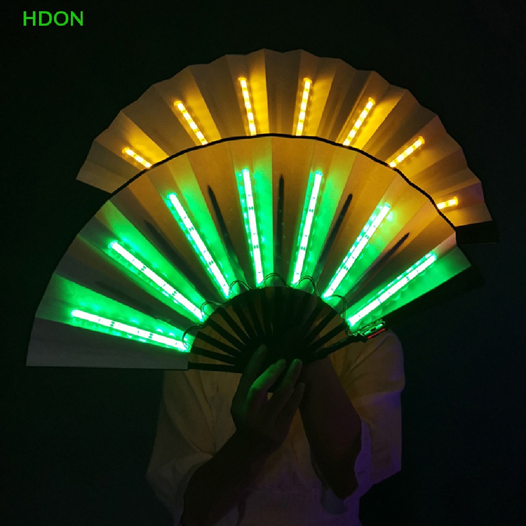 Quạt Có Đèn LED Phát Sáng Trang Trí Tiệc Sinh Nhật