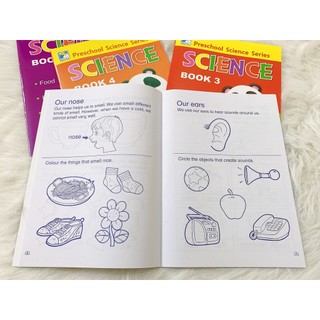 Sách - Preschool Science - bộ 4 cuốn