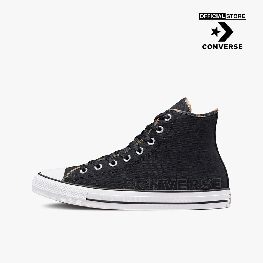 CONVERSE - Giày sneakers cổ cao unisex Chuck Taylor All Star Desert Camo A02530C-0050_BLACK