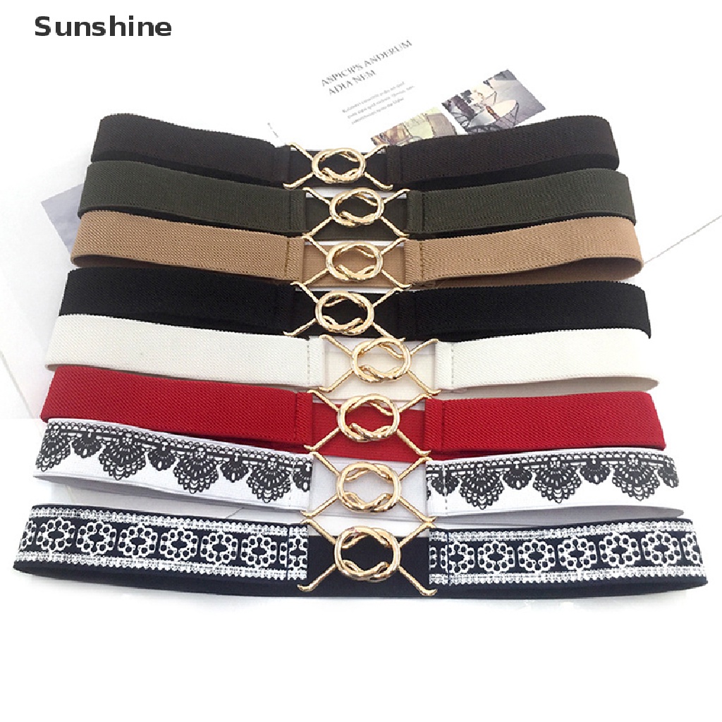 Thắt Lưng Mỏng Co Giãn Thời Trang Dành Cho Nữ