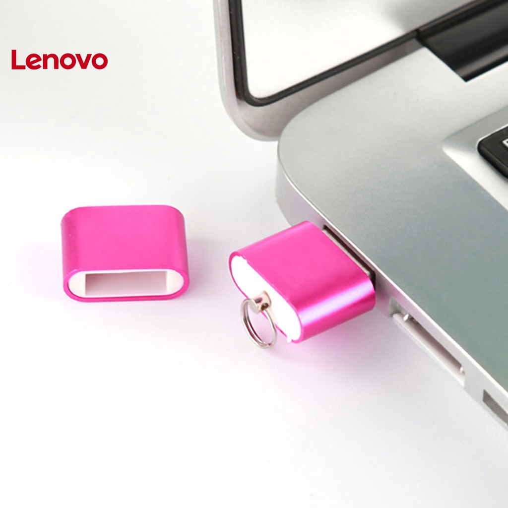 Đầu đọc thẻ nhớ Lenovo mini bằng hợp kim nhôm tiện lợi