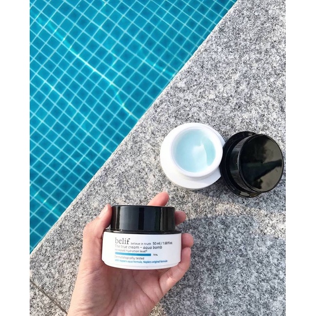 Kem dưỡng ẩm Belif The True Cream - Aqua Bomb Mini 10ml