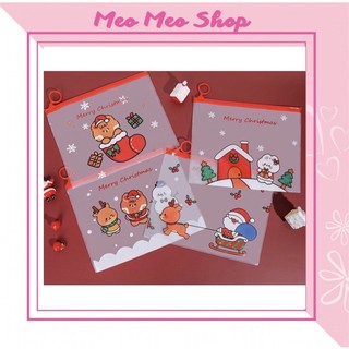Túi đựng bút noel, túi đựng đồ giáng sinh dễ thương