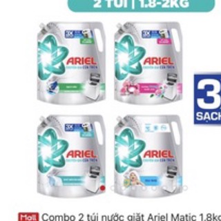 nước giặt Ariel Matic cửa trên 1.8kg  - 3.2kg