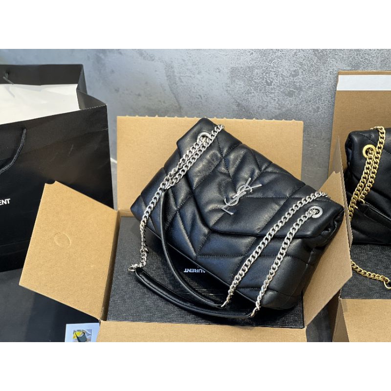 Túi xách đẹp nữ da thật 100% mềm.nhũn sz28cm tag logo sắc nét fullbox vip nam châm