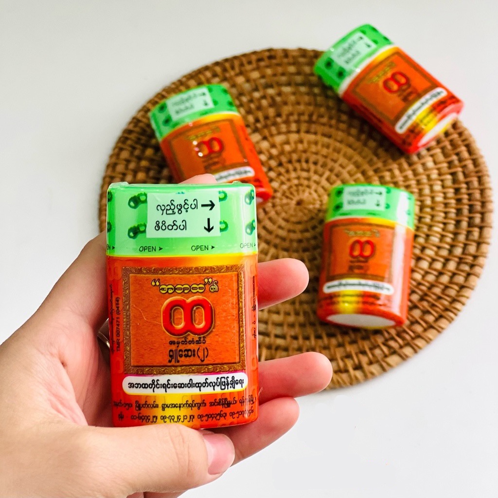 Dầu hít mũi thảo dược Myanmar hsd 4/2025