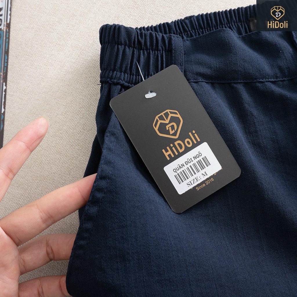 Quần Đũi Hè Quần Đũi Nam Nữ Quần Ngố Nam Chất Đũi Mặc Chất Thoáng Mát Dáng Trẻ Trung