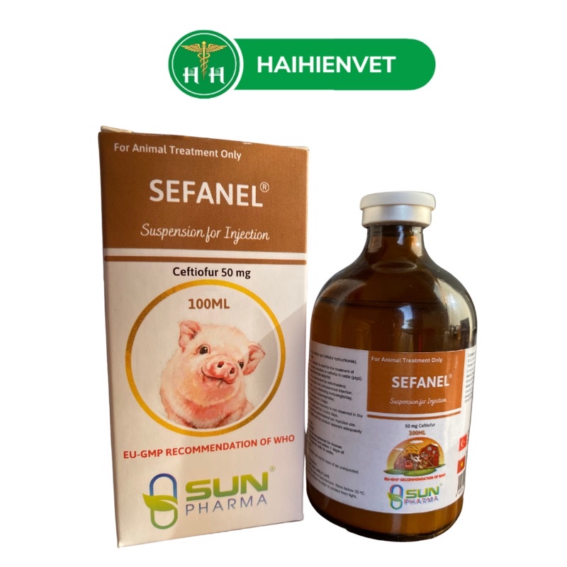 100ml Ceftiofur 50mg - nhập Khẩu Thổ Nhĩ Kỳ