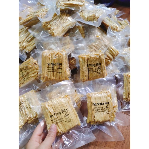 Combo 10 gói mỳ váng đậu khô chuẩn keto không tinh bột(120k/1kg)hút chân không 100g 1 gói