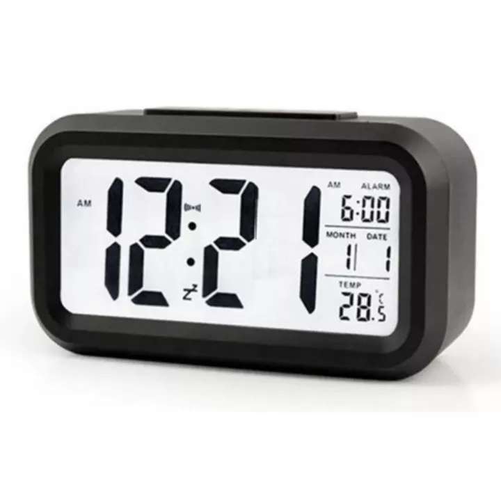 ĐỒNG HỒ LED KIÊM BÁO THỨC SNOOZE Đa Chức Năng: Thời Gian, Lịch, Báo Thức, Nhiệt Độ