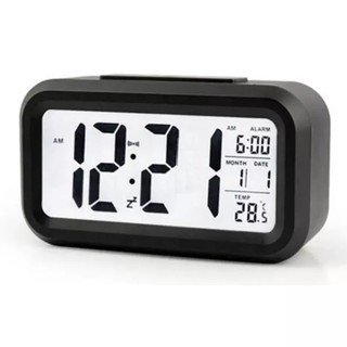 Đồng hồ led kiêm báo thức snooze đa chức năng: thời gian, lịch, báo thức, nhiệt độ