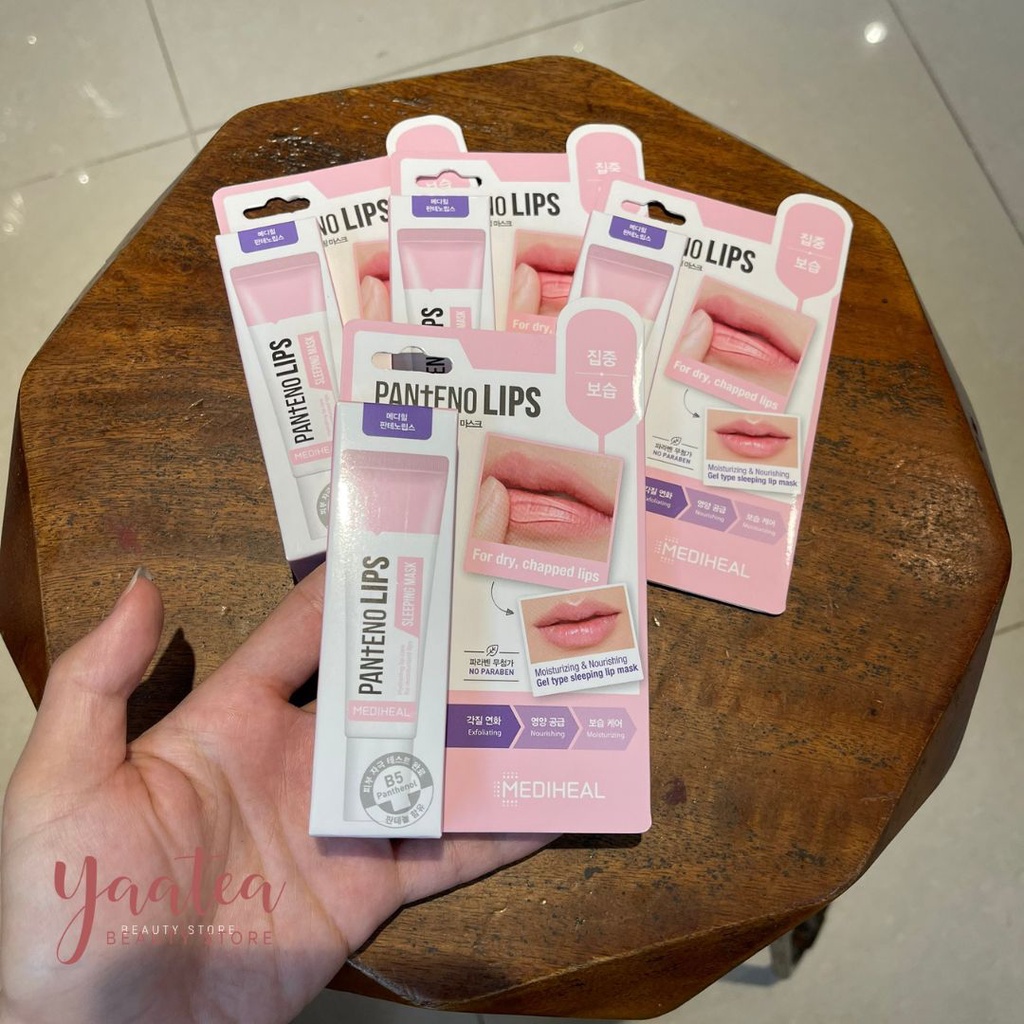 Son Dưỡng/Tẩy Tế Bào Chết Môi/Mặt Nạ Ngủ Mediheal 10ml