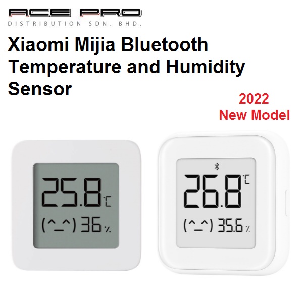 Nhiệt Kế Thông Minh Xiaomi Mijia 2 Có Màn Hình Hiển Thị Và Cảm Biến Độ Ẩm Tiện Dụng