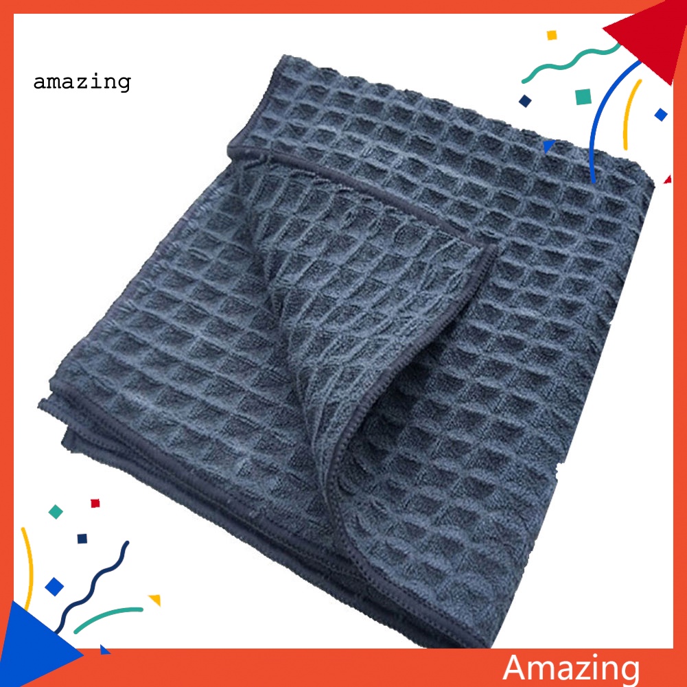 Khăn Lau Đánh Bóng Xe Hơi Hình Vuông Bằng Sợi Microfiber