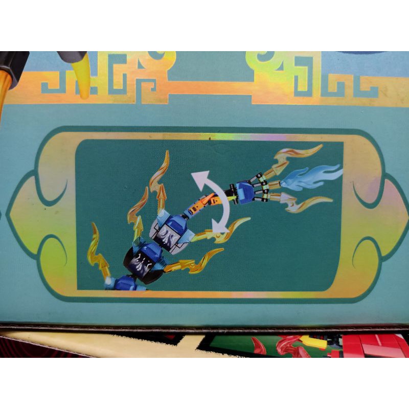 Xếp hình lắp ghép lê gô NINJA Rồng 68212