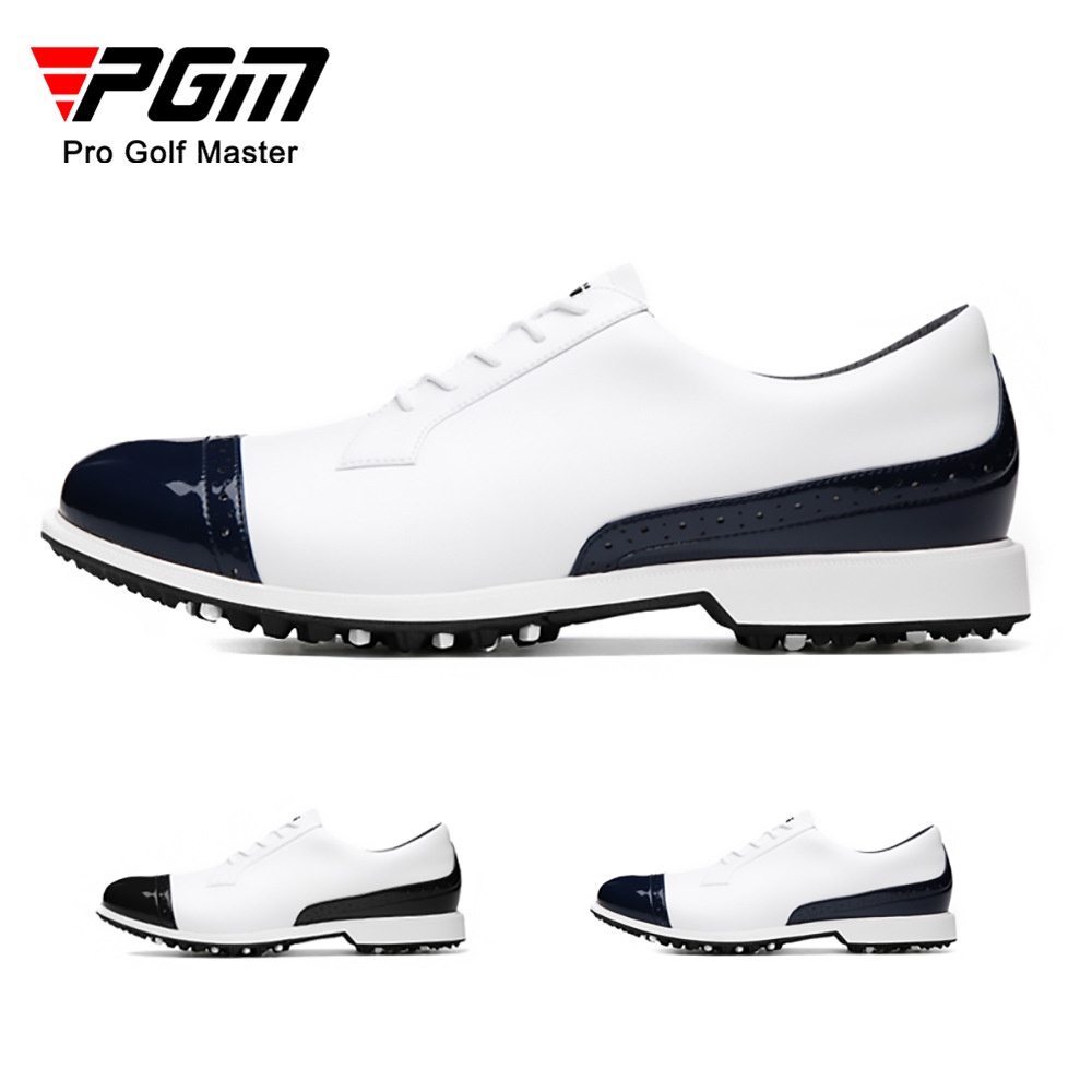 Giày Thể Thao Đánh Golf PGM Bằng Cao Su Chống Trượt Chống Thấm Nước Thời Trang Cho Nam