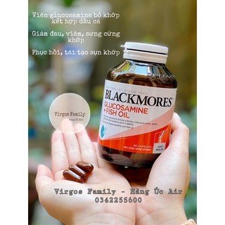 Viên bổ khớp 2 trong 1 Blackmores Glucosamine + Fish Oil 90 viên Úc
