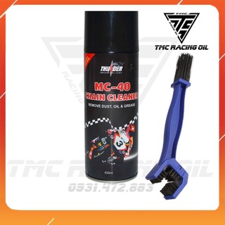 Combo dưỡng sên Thunder Chain Lube 400ml