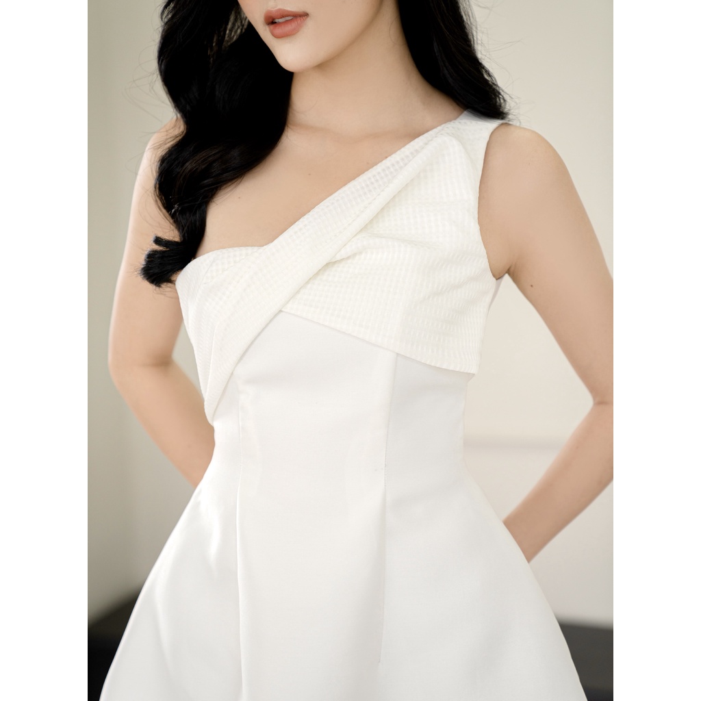 Đầm trắng lệch vai - Carol Dress - Orli Label