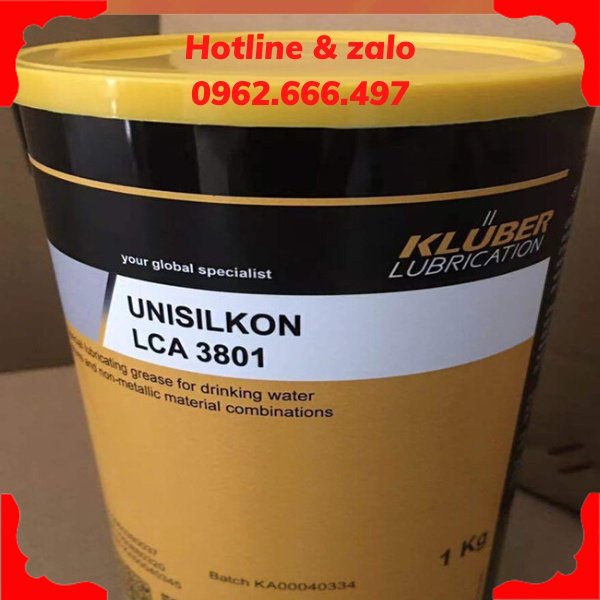 Mỡ đặc biệt Kluber UNISILKON LCA 3801