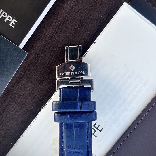 Đồng hồ nam cơ automatic ngân hà dây da khóa bướm size 42mm Pantak ngân hà - MR WATCH CS3